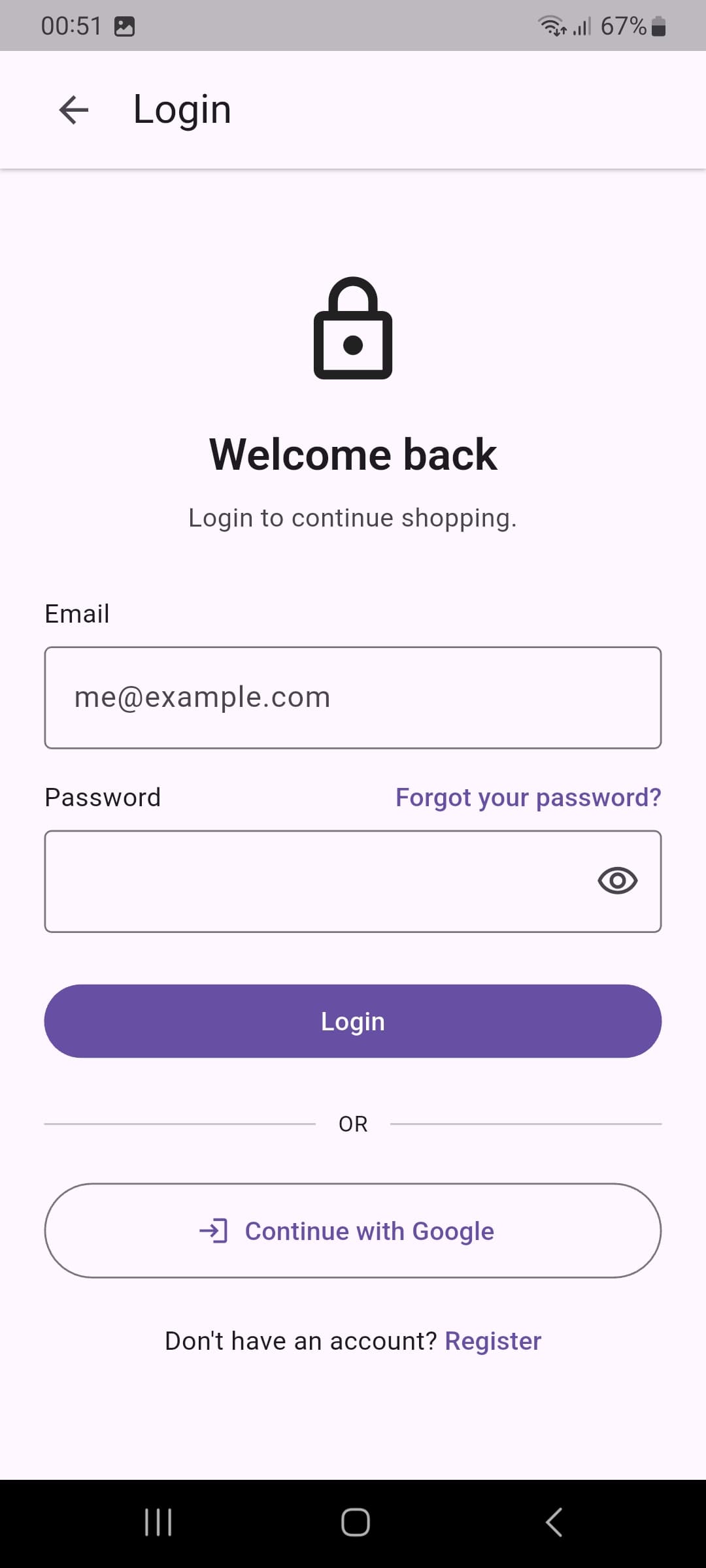 Login